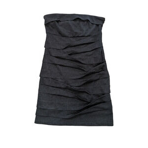 Dynamite Black Strapless Mini Dress – US M